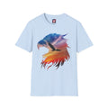 Eagle Silhouette Sunset T-Shirt | Eagle Head Double Exposure Tee