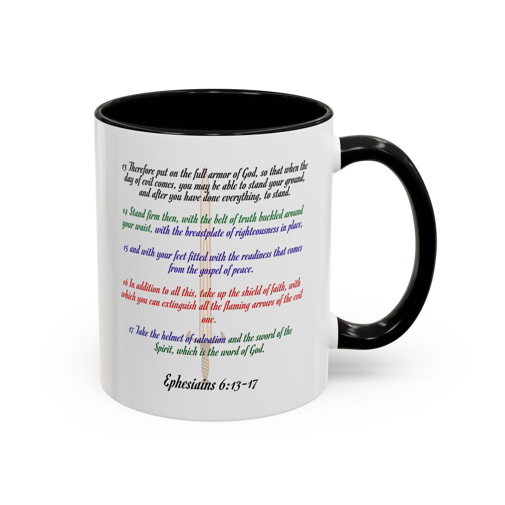 Whole Armor of God Mug 11oz, 15oz