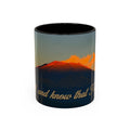 Volcano Sunrise - Inspirational Accent Mug
