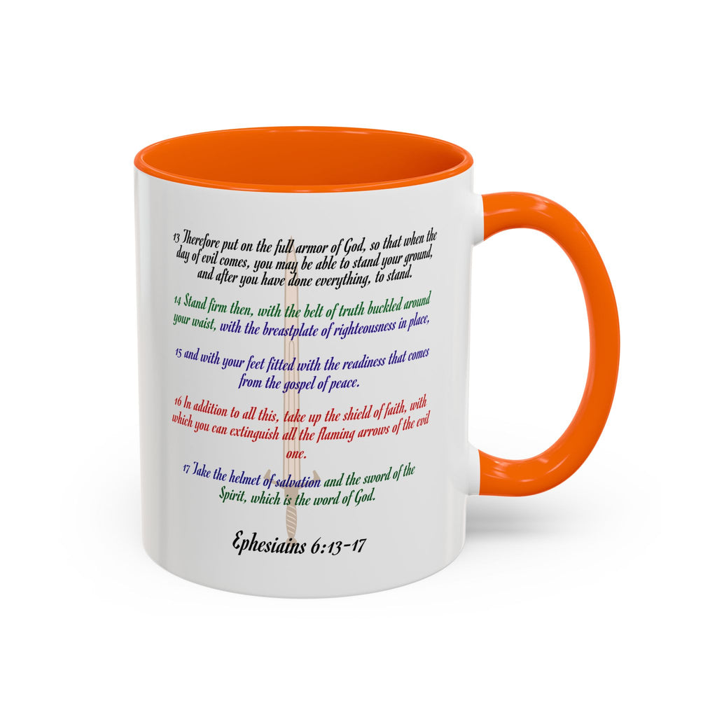 Whole Armor of God Mug 11oz, 15oz