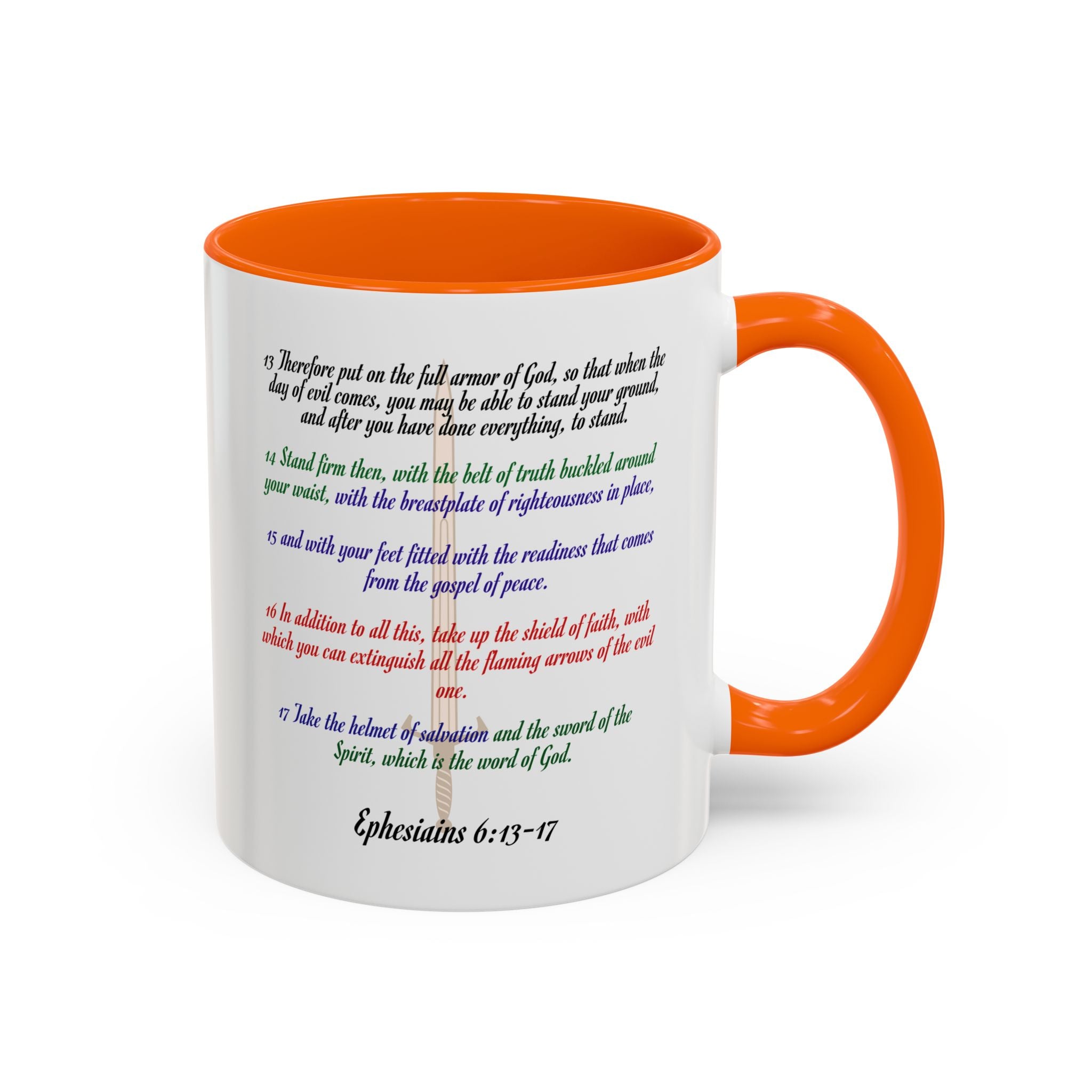 Whole Armor of God Mug 11oz, 15oz