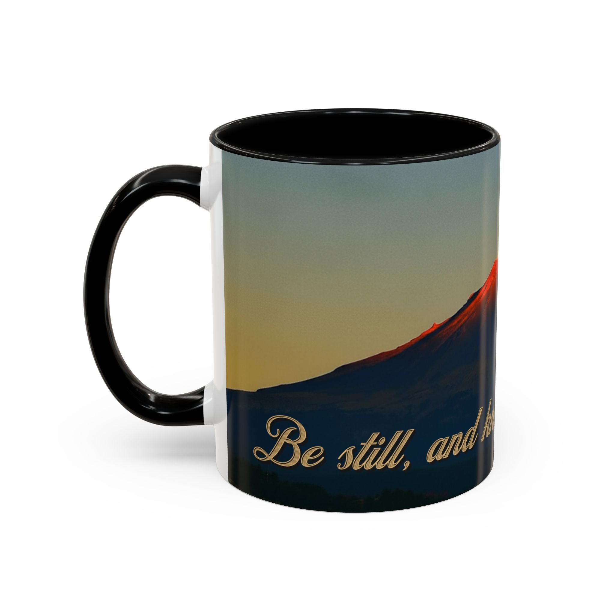 Volcano Sunrise - Inspirational Accent Mug