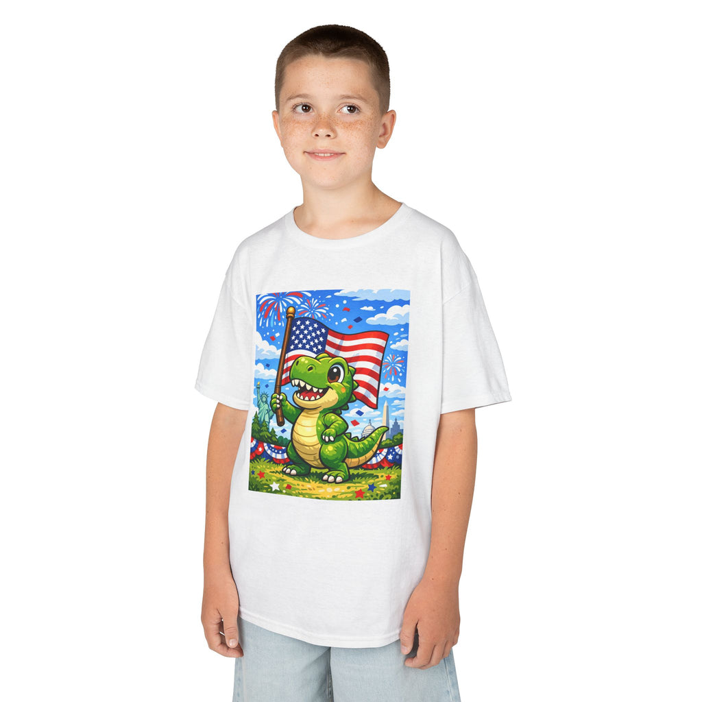 Patriotic Dino/ Fourth of July Shirt