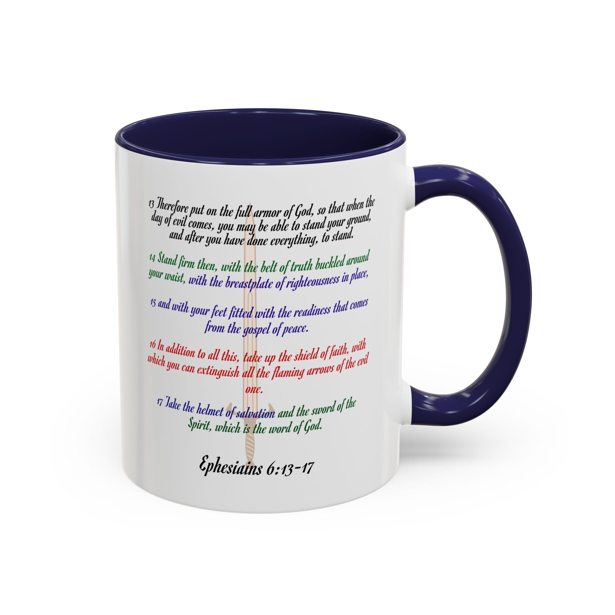 Whole Armor of God Mug 11oz, 15oz