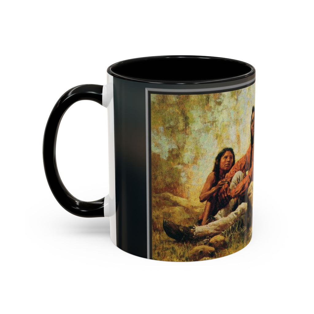 Native American Storytellers Mug | Accent Coffee Mug 11oz