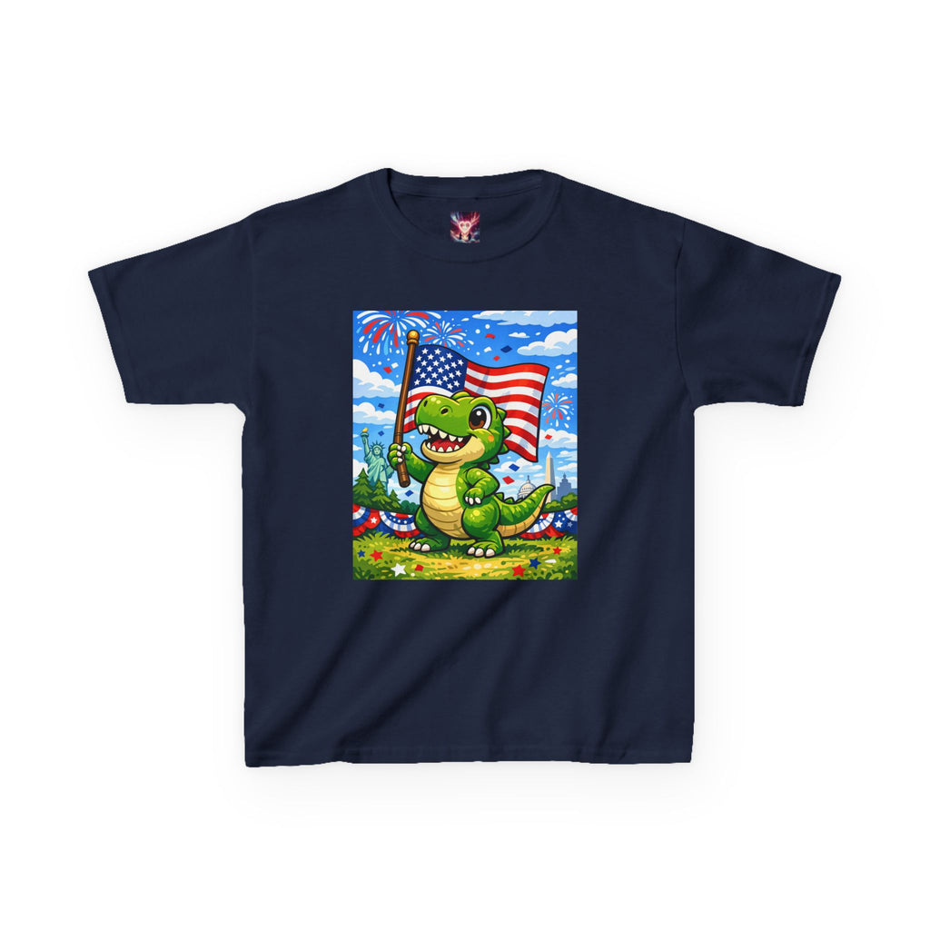 Patriotic Dino/ Fourth of July Shirt