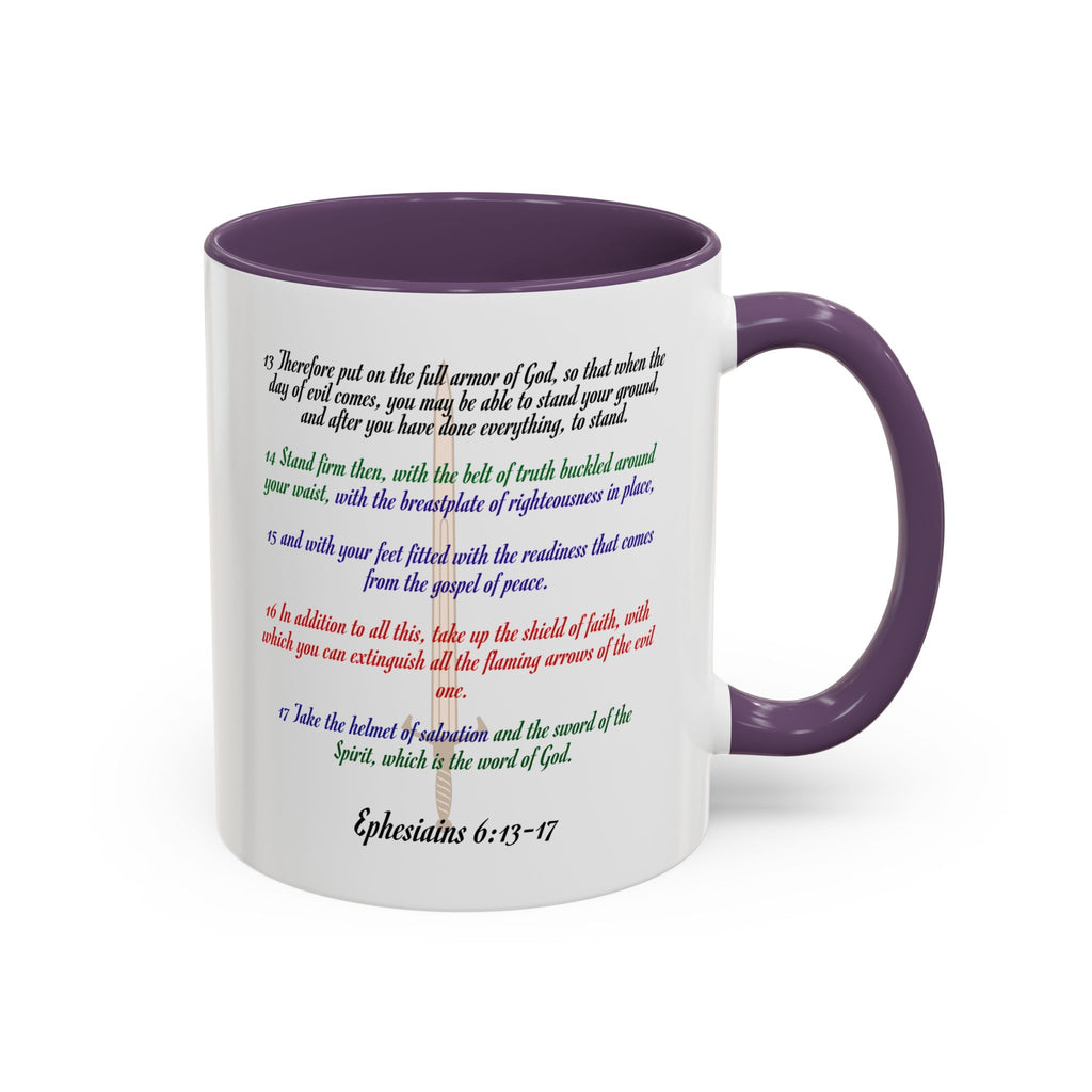 Whole Armor of God Mug 11oz, 15oz