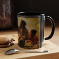 Native American Storytellers Mug | Accent Coffee Mug 11oz