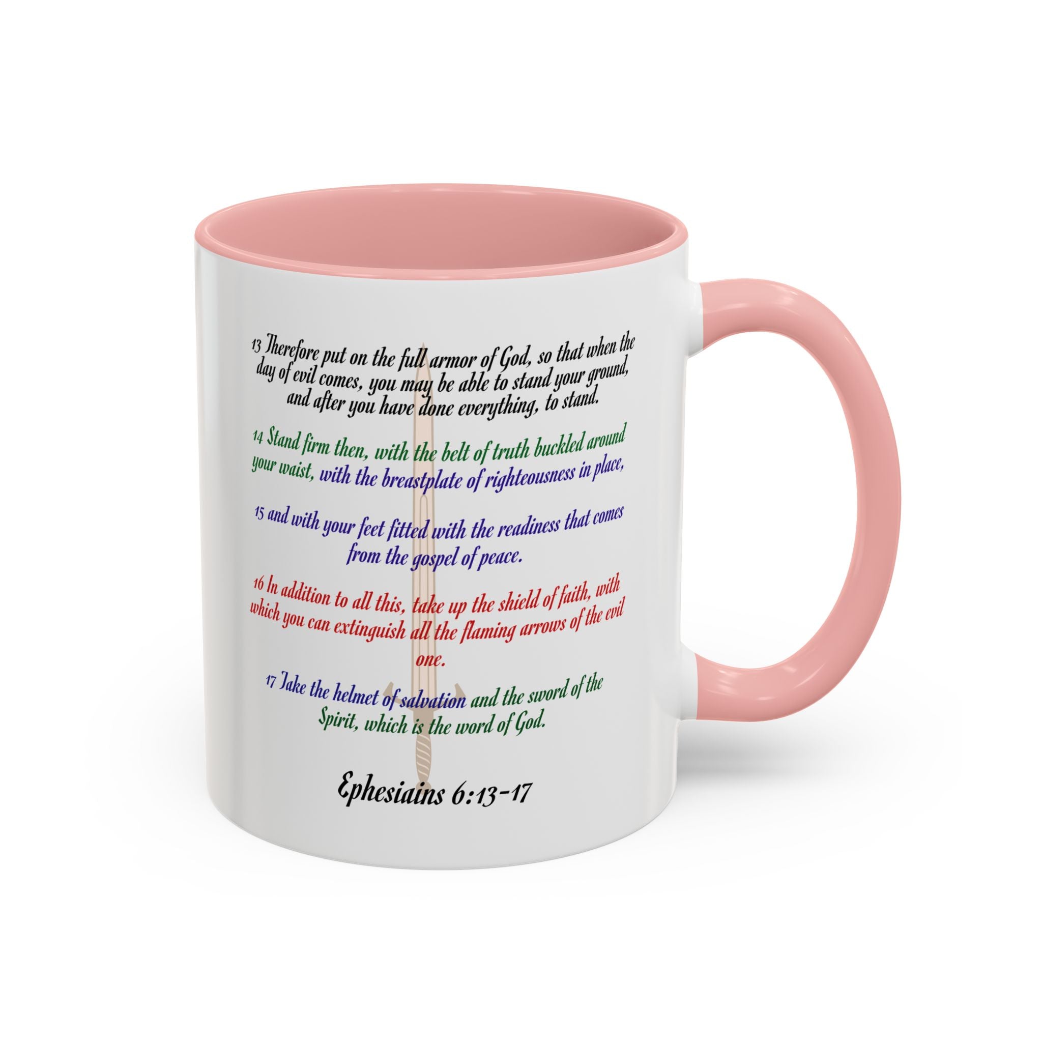 Whole Armor of God Mug 11oz, 15oz